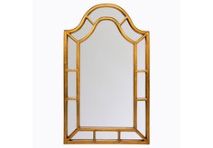 Настенное зеркало «пале-рояль» (object desire) золотой 76.5x126.5x3.5 см.