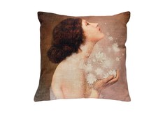 Подушка букет мечты (object desire) коричневый 45.0x45.0x15.0 см.
