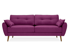 Диван vogue (myfurnish) фиолетовый 226x88x91 см.