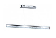 Подвесной светильник cardito (eglo) серебристый 100x110x8 см.