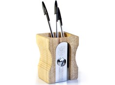 Органайзер для рабочего стола sharpener (suck uk) бежевый 8x12x8 см.