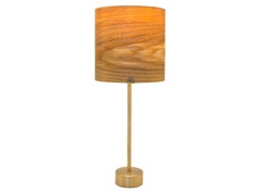 Настольная лампа юпитер (woodled) бежевый 16.5x36.5 см.