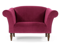 Диванетка likey (ml) розовый 140x89x94 см. M&L