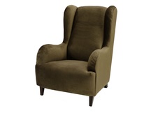 Кресло лондон (modern classic) коричневый 83x108x99 см.