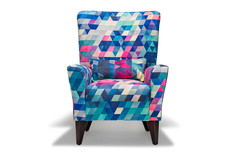 Кресло dazzled chair (icon designe) мультиколор 80x110x78 см.