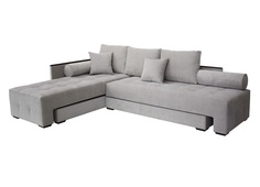 Угловой диван берн нео (modern classic) серый 284x91x201 см.