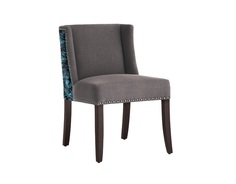 Стул chameleo сhain (icon designe) синий 82x58 см.