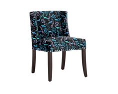 Стул chameleo fox (icon designe) синий 82x58 см.