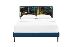 Кровать orleans (icon designe) синий 170x110x210 см.