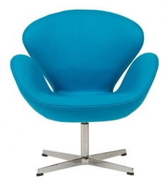 Кресло "Swan Chair Blue" DG