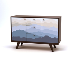 Комод thimon (the idea) серый 120x81x40 см.
