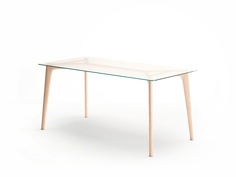 Обеденный стол floyd (the idea) белый 160x80x75 см.