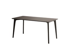 Обеденный стол iggy (the idea) черный 160x80x75 см.