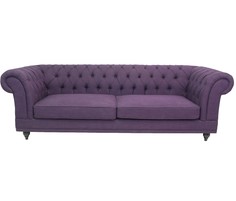 Диван neylan purple (mak-interior) фиолетовый 240x72x98 см.