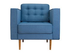 Кресло thor (myfurnish) синий 90x76x92 см.