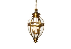 Подвесной светильник (garda decor) золотой 80 см.