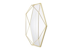 Зеркало декоративное prisma (umbra) золотой 43x58x8 см.
