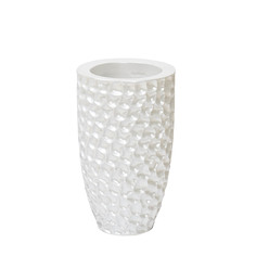 Кашпо (garda decor) белый 32x47x32 см.