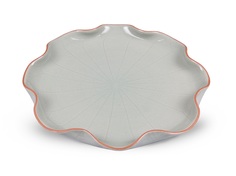 Тарелка в виде листа лотоса "Lotus" Siamceladon