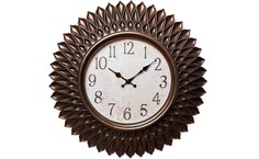 Часы настенные feathers (garda decor) коричневый 5 см.
