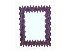 Зеркало leron (mak-interior) фиолетовый 75x100x3 см.