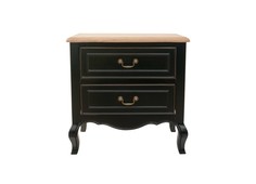 Тумбочка loris (mak-interior) черный 66x65x48 см.