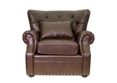 Кресло tesco (mak-interior) коричневый 101x97x86 см. L Room