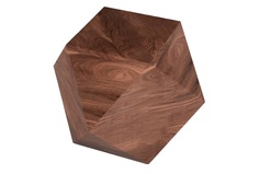 Тумба многогранник (odingeniy) коричневый 71.0x50.0x50.0 см.