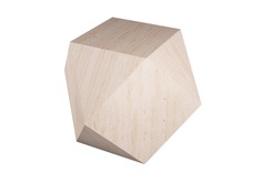Тумба многогранник (odingeniy) бежевый 71.0x50.0x50.0 см.