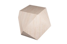 Тумба многогранник (odingeniy) бежевый 57.0x40.0x40.0 см.