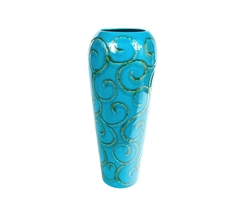 Напольная ваза (farol) голубой 22.0x52.0 см.