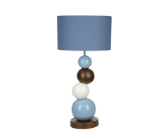 Настольная лампа (farol) голубой 35.0x73 см.