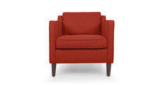 Кресло грейс red (vysotkahome) красный 75x81x89 см.