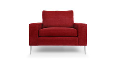 Кресло мэдисон red (vysotkahome) красный 99x81x88 см.