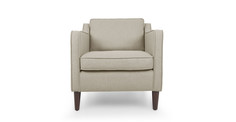 Кресло грейс gray (vysotkahome) бежевый 75x81x89 см.