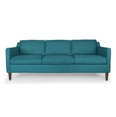 Трехместный диван грейс l (vysotkahome) синий 205x81x89 см.