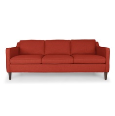 Трехместный диван грейс l (vysotkahome) красный 205x81x89 см.
