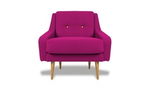 Кресло одри pink (vysotkahome) розовый 85x85x85 см.