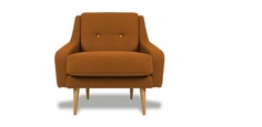 Кресло одри orange (vysotkahome) оранжевый 85x85x85 см.