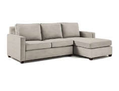 Угловой диван urban (myfurnish) серый 250x91x158 см.