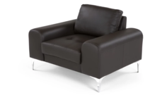 Кресло vitto brown leather (ml) коричневый 114x81x92 см. M&L