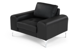 Кресло vitto (ml) черный 114x81x92 см. M&L