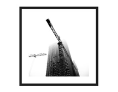 Авторская арт-фотография up&amp;up (george rouchin photography) черный 90x90 см.