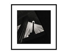Авторская арт-фотография подземное солнце #2 (george rouchin photography) черный 40x40 см.
