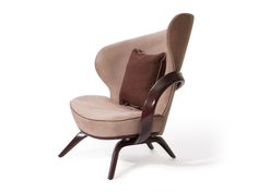 Кресло apriori а (actualdesign) коричневый 85.0x105.0x110.0 см.