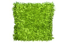 Подушка langflor-teppich in metallic-optik (goezze) зеленый 50x50 см.