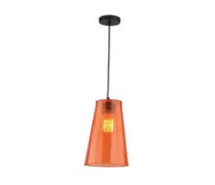 Светильник подвесной iris color (idlamp) оранжевый 100 см.