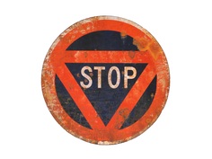 Знак "Stop" Anticline