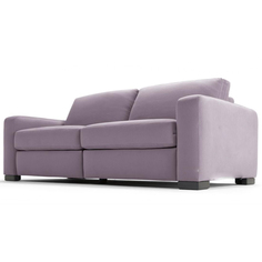 диван-кровать amber (horeca master) фиолетовый 200x80x90 см.
