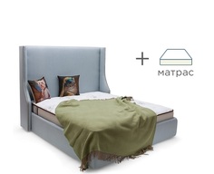 Кровать "Aby Lux" с матрасом My Furnish